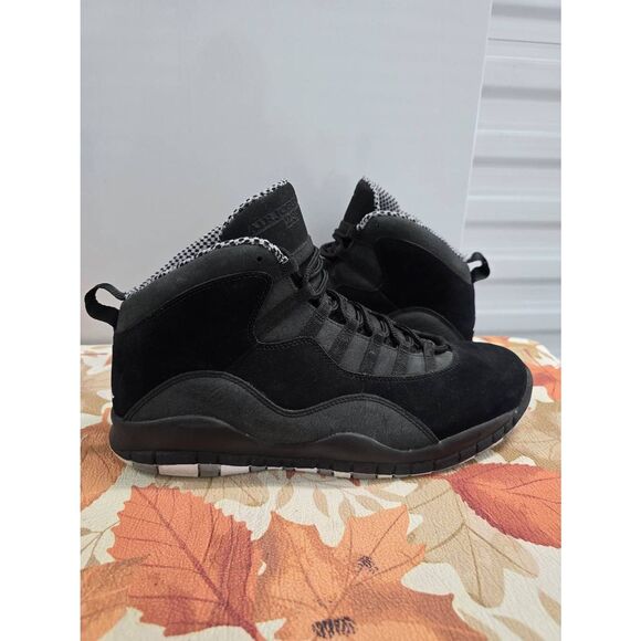 Size 13 - Air Jordan 10 Retro Stealth Men's Basketball Shoes - Picture 1 of 6